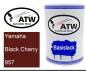 Preview: Yamaha, Black Cherry, 957: 500ml Lackdose, von ATW Autoteile West.